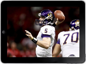 Watch American Athletic Conference football games on iPad