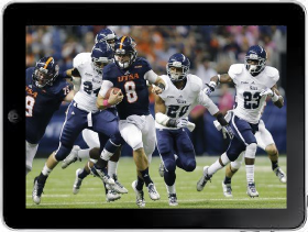 Watch Conference USA Football Games on ipad